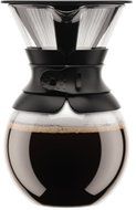 Bodum 11571-109 Pour Over 1 L Coffee Maker with Permanent Filter, 34 oz, Cork Band N20