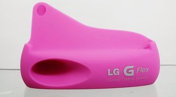 LG G Flex Curved Cinema Speaker (Pink) N3
