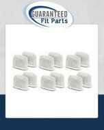 Single Cup Brewer Breville Replacement Charcoal Filters White 12 Pack from GFP