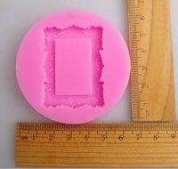 Yunko Photo Frame and Garland Shape Fashion Ladies Silicone Party Fondant Cup Cake Decorating Tools Chocolate...