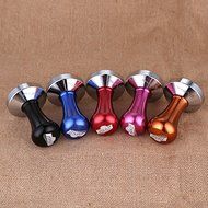 SMKF Coffee Tamper Machine 57.5mm Diameter Stainless Steel Flat Base Grip Handle Barista Espresso Bean Press Tool...