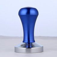 SMKF Coffee Tamper Machine 57.5mm Diameter Stainless Steel Flat Base Grip Handle Barista Espresso Bean Press Tool... N2