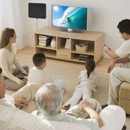 Digital TV Antenna indoor, Imoch Amplified HDTV Antenna 50 Mile Range with Amplifier Signal Booster for UHF VHF... N5