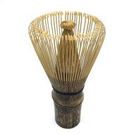 Brightea Quality Matcha Whisk Chasen Purple Bamboo Whisk Long Handle and Narrow for Everyday Use N17