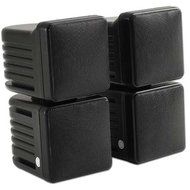 Choice Select 4 Inch Stacked Surround Speaker, Black, 8 ohm, Pair