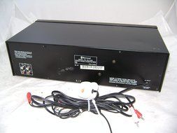 Sherwood DD-1030 Stereo Double Cassette Deck with High-Speed Dubbing