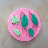 Leaves Pattern Silicone Sugar Jelly Baking Candy Fondant Craft Mold DIY Cake Decorating Mould N4