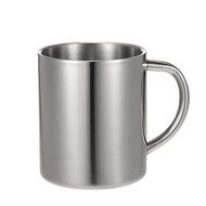 Backpacking mug Double-Wall Stainless Steel Drinking Coffee Tea Cup Tub-shaped Beer Mug V6R0 camping mug N6