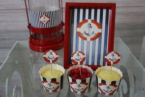Angel - 25 Cupcake Toppers, 1 Cake Topper/ Bunting, 1 Cake Frill N11