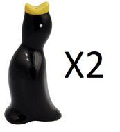 Norpro Oven Safe Ceramic Pie Bird Steam Vent Pastry Stop Bubbling Over (2-Pack)