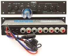 WS-420BT - Wet Sounds Marine Audio Multi Zone Equalizer with Integrated Bluetooth by Wet Sounds N3