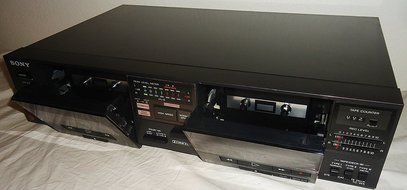 Vintage Sony TC-W5 Automatic Tape Selector Dual Stereo Cassette Tape Deck - Japan 1985 N8
