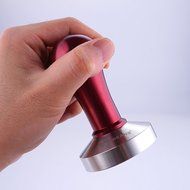 Love The Worder Flat Base Stainless Steel Coffee Tamper Machine Espresso Tamper (Red) N8