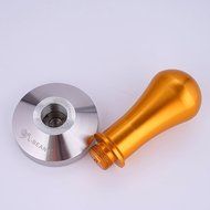 Love The Worder Flat Base Stainless Steel Coffee Tamper Machine Espresso Tamper (Red) N12