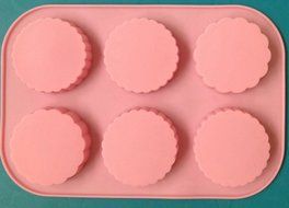 Giftshop12 High Quality Silicone Round Mooncake Chocolate Muffin Cupcake Mold by Giftshop12 N2