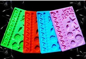 Anyana Sea Shell Shape Fondant Silicone Wedding Cake Mould Chocolate Decoration Tools N5