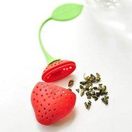Red Strawberry Shape Tea Leaf Infuser N5