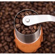 Putars Fresh Grid Home Maunal Coffee Grinder Stainless Steel,30g Capacity Belt Design Coffee Grinder Hand Operation... N5