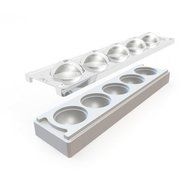 Silikomart MUL3D148 Silicone Sphere Mold with Transparent Top N5