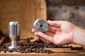 Professional 49-58 Mm Coffee Espresso Tamper Base 100% 304 Stainless Steel (53mm) N3