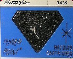 PHONOGRAPH NEEDLE, EV 3439, FOR EV 75 CARTRIDGE. 78 RPM.