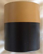 Japanese Tea Caddy with the Inner Lid(gold&times;black)
