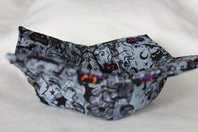 Microwave Bowl Cozy Bowl Potholder Reversible Halloween Owls N2
