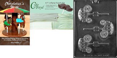 Cybrtrayd W067 Wedding Carriage/Coach Lolly Chocolate Candy Mold with Exclusive Cybrtrayd Copyrighted Chocolate... N7