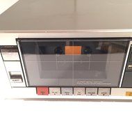 TEAC Cassette Deck Model V-44C Vintage Silver Face N6