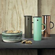 Stelton Vacuum Jug 1l Copper Brown N3
