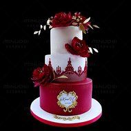 Anyana Wedding Decoration 360133mm Fondant Silicone Mold Cake Molds Lace Mat Cooking Tools Kitchen Accessories... N4