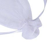 Candy Bag DZT1968 100pcs Organza Wedding Party Decoration Gift Candy Sheer Bags Pouches (Orange) N16