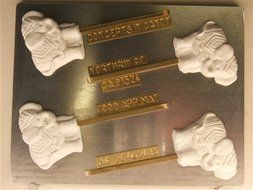 Cute Circus Elephant With Blanket AO264 All Occasion Chocolate Candy Mold