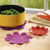 Kizmos Flower Tools Silicone Trivet Set N20