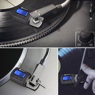 Neoteck Digital Turntable Stylus Force Scale Gauge 0.01g Blue LCD Backlight for Tonearm Phono Cartridge N3