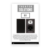 Theater Solutions B1 Bookshelf Speakers (Black) N5