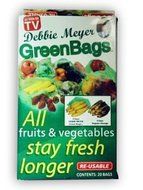 JUSM Reusable Stay Fresh Green Produce Bags For Fruit Vegetables (Pack Of 20)
