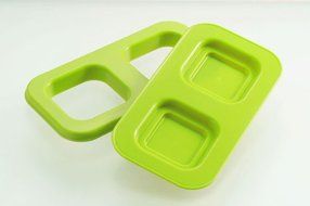 Akebono industry Rice Ball Sandwich Press Mold - Square - (WE-960)