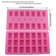Candy Making Molds, 2PCS YYP [Chinese Mahjong Game Shape Mold] Silicone Candy Molds for Home Baking - Reusable... N5