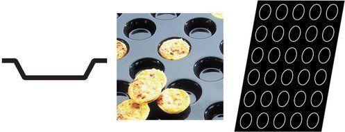 Flexipan 336406 Tartlettes Nonstick Sheet Mold