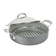 Tefal (T-Fal) Jamie Oliver Hard Anodised Ceramic Induction Pot Roast 30cm with Lid and Rack