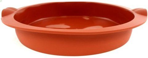 World Cuisine Non-Stick Silicone Mold, Quiche/Tart, Plain N2