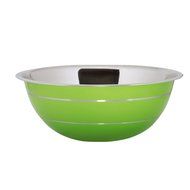 Kosma 14 Cm Stainless Steel Mixing | Professional Deep Bowl in a Green Colour Powder Coated Finish N2