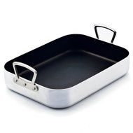 Cook N Home 02433 Nonstick Turkey Roaster with Rack, 16 by 12", Black N2