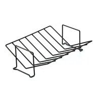 Cook N Home 02433 Nonstick Turkey Roaster with Rack, 16 by 12", Black N3