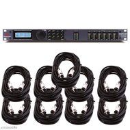 DBX 260 Drive Rack w/ 9 Free XLR Cables
