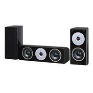 Pure Acoustics Noble Series 4-Inch Surround and Center Speaker Set (High-Gloss Black)