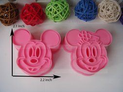 1 Set Cute Mickey Mouse Design Baking Cookie Fondant Cake SugarCraft Biscuit Chocolate Clays DIY Modelling Paste... N2