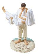 Beach Wedding Figurine-Cauc
