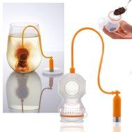 HeroNeo&reg; Deep Tea Diver Infuser Loose Leaf Strainer Silicone Mug Herbal Filter Diffusers N2